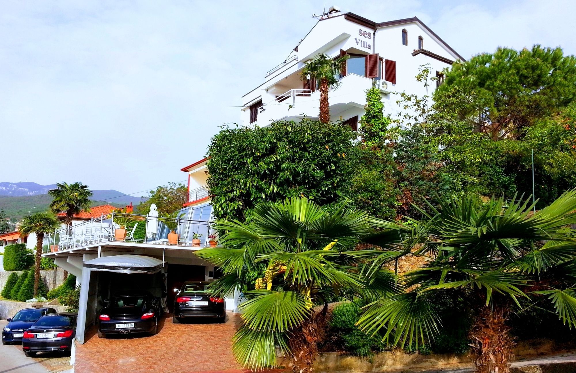 Villa Roses Apartments & Wellness Ičići 외부 사진